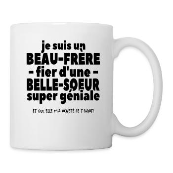Je Suis Un Beau-père Fier D'une Belle Soeur - Mug blanc - blanc - Droite
