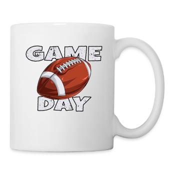 American Football Ist In Meinem Dna Game Day - Tasse - Weiß - Rechts