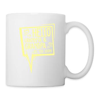 opa grand-mère bébé - Mug blanc - blanc - Droite