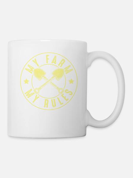 ma ferme ma loi - Mug blanc - blanc