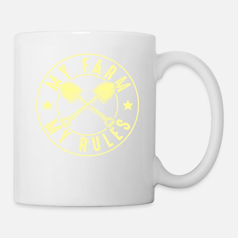 ma ferme ma loi - Mug blanc - blanc