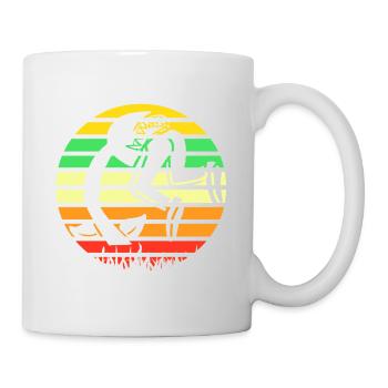 Retro Carnivorous Plants Eating People Funny - Mug - white - Right