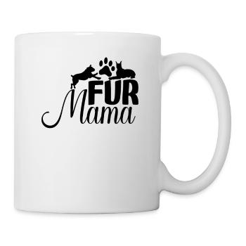 Fell-Mama - Tasse - Weiß - Rechts
