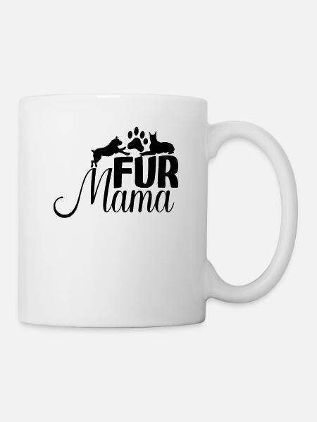 Fell-Mama - Tasse - Weiß