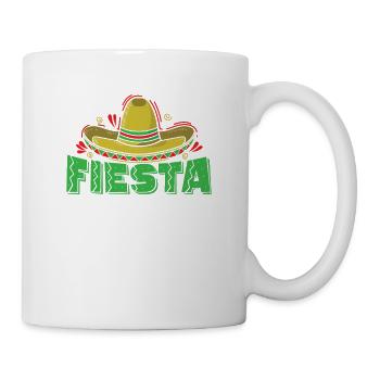 Fiesta Sombrero Vacances Mexique Amérique - Mug blanc - blanc - Droite