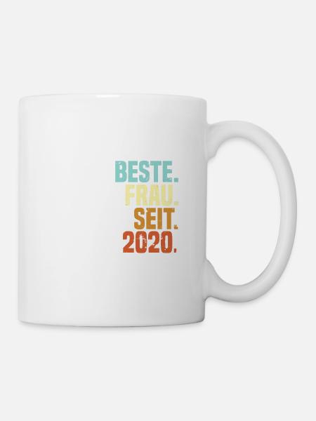 Best woman since 2020 | Vintage - Mug - white