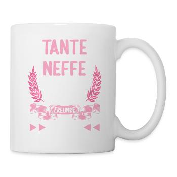 Tante und Neffe Freunde fürs Leben - Tasse - Weiß - Rechts