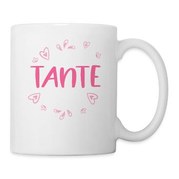 stolze frischgebackene Tante Nichte - Tasse - Weiß - Rechts