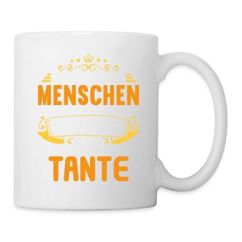 Die wichtigsten Menschen nennen mich Tante - Tasse - Weiß - Rechts