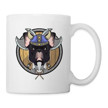 French Bulldog I Valhalla I Viking - Tasse - Weiß - Rechts