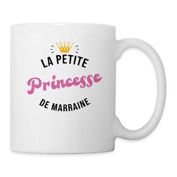 La Petite Princesse De Marraine - Mug blanc - blanc - Droite