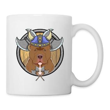 Pitbull I Valhalla I Viking - Mug - white - Right