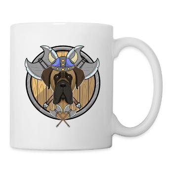 Mastiff I Valhalla I Viking - Tasse - Weiß - Rechts