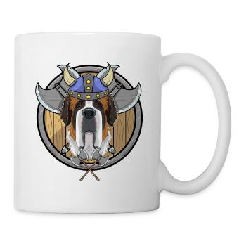 Saint Bernard I Valhalla I Viking - Mug - white - Right