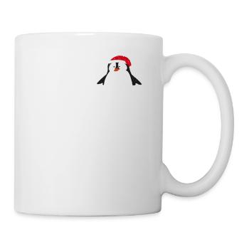 Bag Penguin Santa Cute Animal Christmas - Mug - white - Right