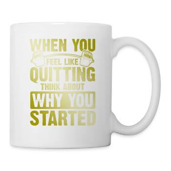 start fitnesss - Mug - white - Right