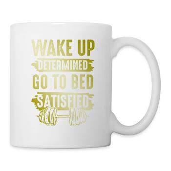 fitness sport workout - Mug - white - Right