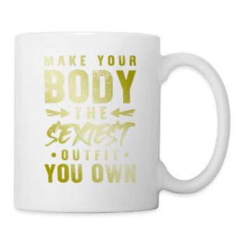 ich bin dein gott - Tasse - Weiß - Rechts