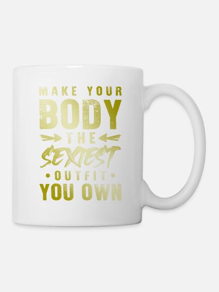 ich bin dein gott - Tasse - Weiß