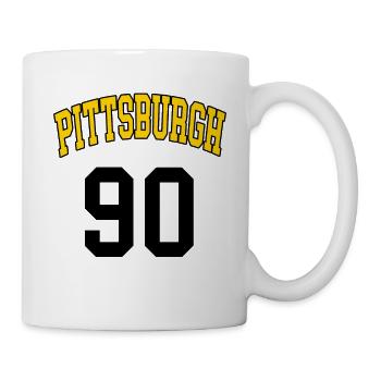 pittsburgh 90 - Mug - white - Right