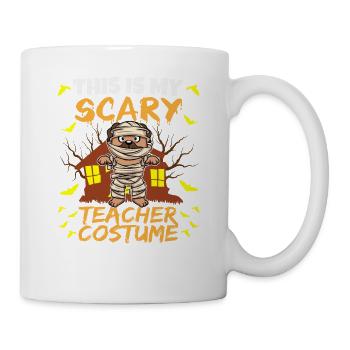 This Is My Scary Teacher Costume School Halloween - Mug - white - Right