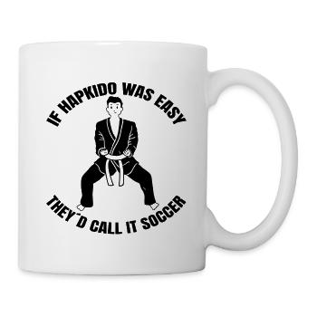 Hapkido Kampfkunst Judo Kampfsport Aikido Karate - Tasse - Weiß - Rechts