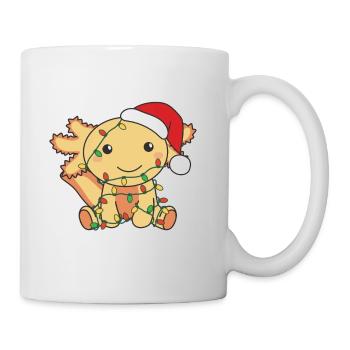 Axolotl Noël Animaux d’hiver Axolotls - Mug blanc - blanc - Droite