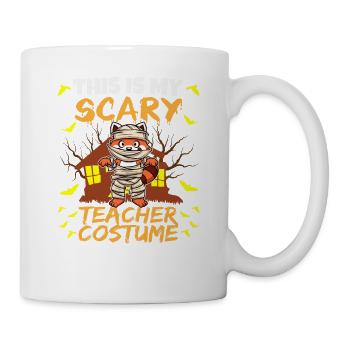 This Is My Scary Teacher Costume School Halloween - Mug - white - Right