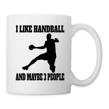 Handball club Handball player Handball player Handball player Handball - Mug - white - Right