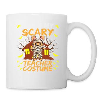 This Is My Scary Teacher Costume School Halloween - Mug - white - Right