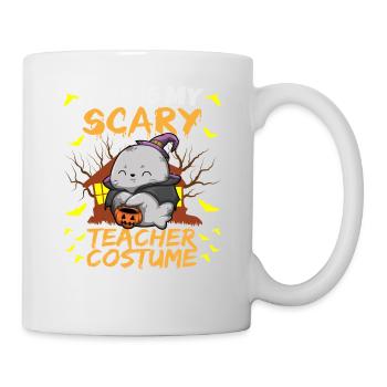 This Is My Scary Teacher Costume School Halloween - Mug - white - Right