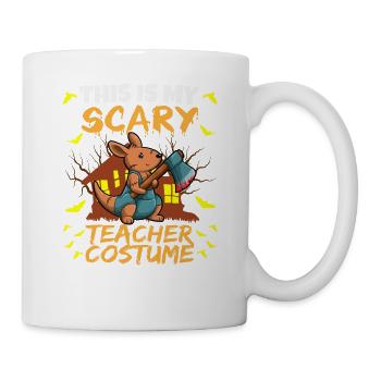 This Is My Scary Teacher Costume School Halloween - Mug - white - Right