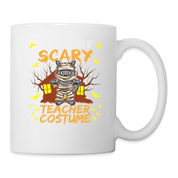 This Is My Scary Teacher Costume School Halloween - Mug - white - Right