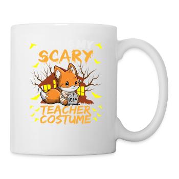 This Is My Scary Teacher Costume School Halloween - Mug - white - Right