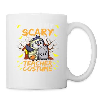 This Is My Scary Teacher Costume School Halloween - Mug - white - Right