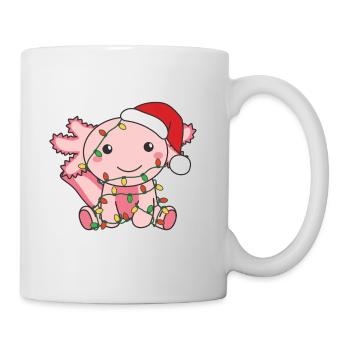 Axolotl Noël Animaux d’hiver Axolotls - Mug blanc - blanc - Droite