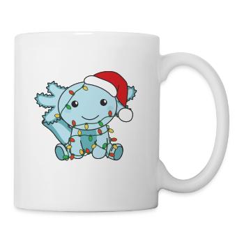 Axolotl Noël Animaux d’hiver Axolotls - Mug blanc - blanc - Droite
