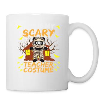 C’est mon effrayant professeur Costume School Halloween - Mug blanc - blanc - Droite