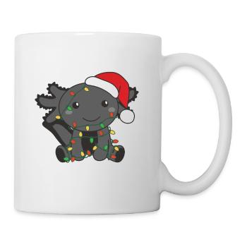 Axolotl Noël Animaux d’hiver Axolotls - Mug blanc - blanc - Droite