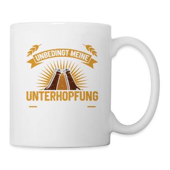 ICH MUSS UNBEDINGT MEINE UNTEROPFUNG BEHANDELN - Tasse - Weiß - Rechts