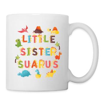 Sister Saurus | Dinosaur Birthday | - Mug - white - Right