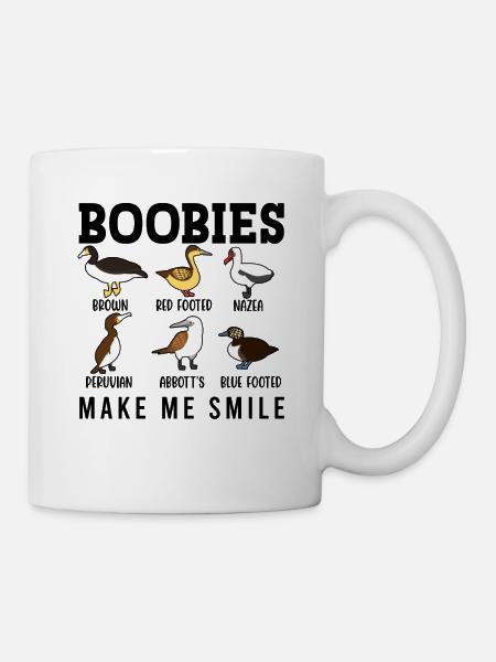 Lustige Tölpel-Seevögel-Sammlung - Tasse - Weiß