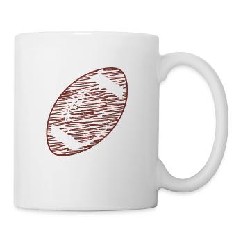 Footballl Dude American Football US Sports - Mug - white - Right