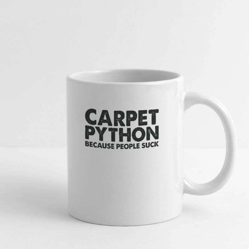 People suck carpet python snake Mug