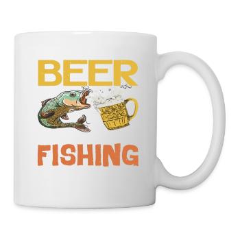 There's Nothing A Beer And Fishing Can't Fix - Mug - white - Right