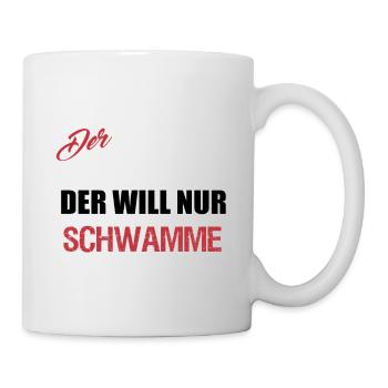 Erzgebirge Schwamme - Tasse - Weiß - Rechts