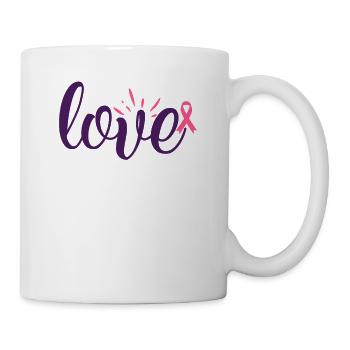 Liebe - Tasse - Weiß - Rechts
