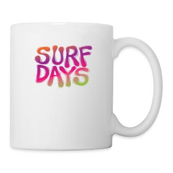 Surf Days Surfing Surfboard Water Sports - Mug - white - Right