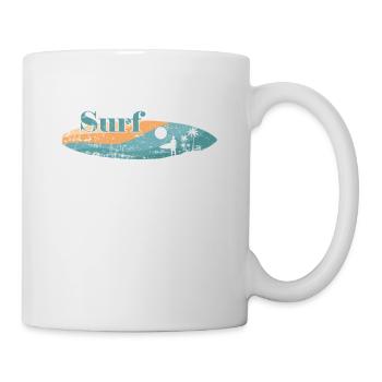 Surf Surfing Surfboard Water Sports - Mug - white - Right