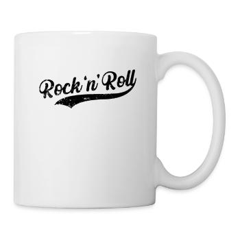 Rock 'n' Roll Musikstil Gitarre Genre - Tasse - Weiß - Rechts